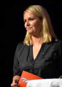 Jenni Herren, the humorous presenter