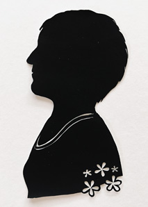 Jolanda Brändle - die Kunst des Silhouettenschneidens