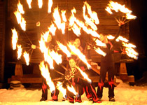 Flames - the fire dancers