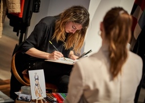 Sophie Graff – Artiste de portraits en direct