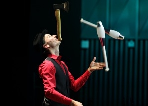 Star juggler Kaspar Tribelhorn