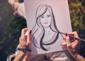 Sophie Graff – Artiste de portraits en direct