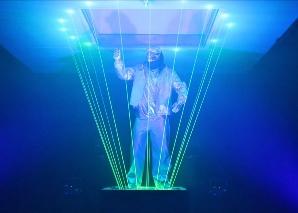 The Laser Dancer - spektakuläre Laser-Tanzshow für Grossanlässe