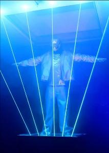 The Laser Dancer - spektakuläre Laser-Tanzshow für Grossanlässe