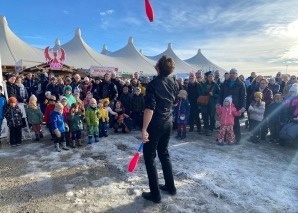 Walk-Act und Strassen-Show mit dem Weltrekord-Jongleur