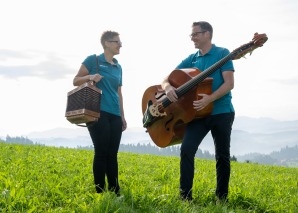 Duo Klangfarbix – vielseitige Volksmusik