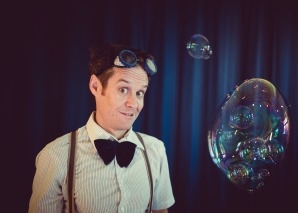 Spectacle de bulles de savon avec le professeur Bubbles