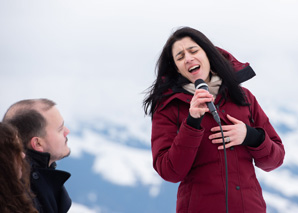 La chanteuse Natalie Gozzi – pour des moments émouvants