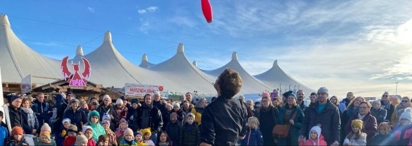 Walk-Act und Strassen-Show mit dem Weltrekord-Jongleur