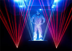 The Laser Dancer - A Spectacular Laser Dance Show for Large Events