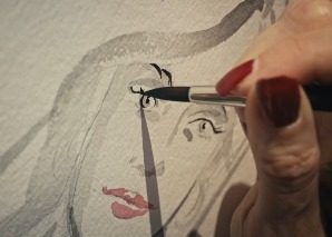 Sophie Graff – Artiste de portraits en direct